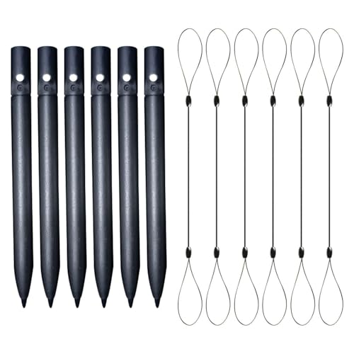SLAXJNE 6 Stylets Et 6 Cordons De Stylet, Stylos pour Écran Tactile pour Enfants, Stylos De Remplacement pour Tableau D'Écriture pour Enfants, Corde...