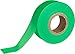 Brady 58353 Fluorescent Green Flagging Tape for Boundaries and Hazardous Areas - Non-Adhesive Tape, 1.188