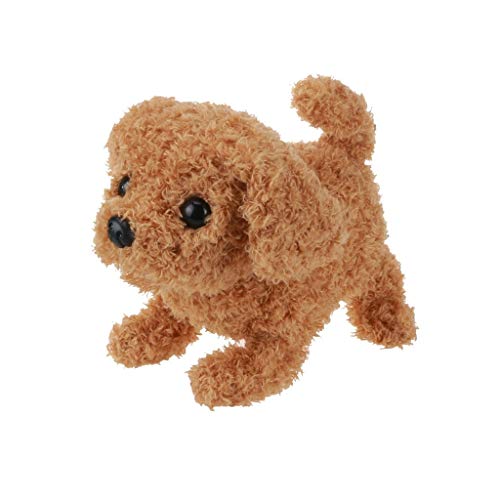AFROTYE Teddy Electronic Interactive Toy Walking, Barking, Wagging Tail,Stretching Puppy Dog Gifts for Kids & Pets Emotional Support, Toy -Ultra Soft & Realistic - Thumbnail 6