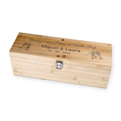 LOBRI. Caja De Vino Personalizada. De Madera Con Accesorios. Regalos originales para hombre o mujer Regalos para hombre. Detalles boda para invitados. Caja para regalo LOBRI. Caja De Vino Personalizada. De Madera Con Accesorios. Regalos originales para hombre o mujer Regalos para hombre. Detalles boda para invitados. Caja para regalo