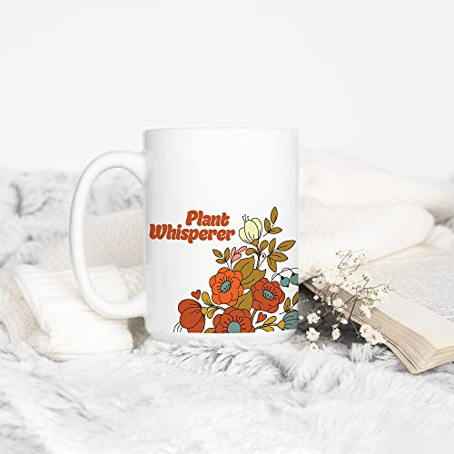 Tazón de café cerámico Plant Whisperer Loftipop 15oz miniatura 3