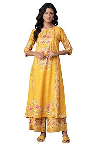 Kurta femme viscose jaune calendule W for Woman taille S regular