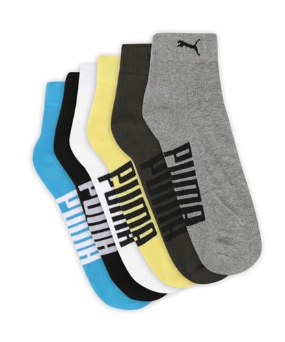 Image of Half Terry Ankle-Length Unisex Socks Pack of 6