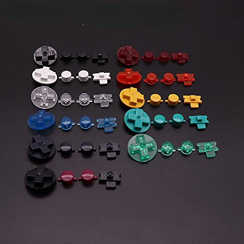 OCity Buttons Replacement for Gameboy Classic GB Keypads for GB DMG DIY for Gameboy A B Buttons D-pad (Teal)