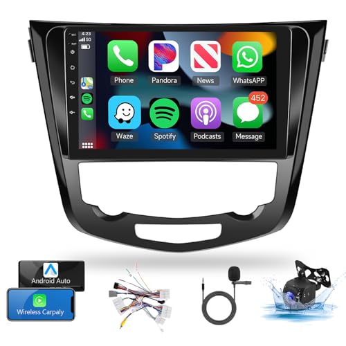 Navigation Systems Manual - Nissan Frontier 2020 (French) 13 Car Radio Stereo for Nissan Rogue/Rogue Sport 2014-2018, Wireless CarPlay/Android Auto 9 Inch HD Touch Screen Android 13 GPS WiFi Bluetooth HiFi Audio FM/RDS HD Backup Camera