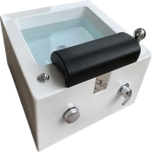 Spa de pies acrílico portátil con masaje y drenaje automático