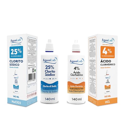 Agualab® Kit Potabilizzatore Acqua Parte A e Parte B 140 ml