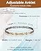 EnerCoppeX Magnetic Anklet for Women for Arthritis and Joints, Stainless Steel Ankle Bracelet with Magnets (2)