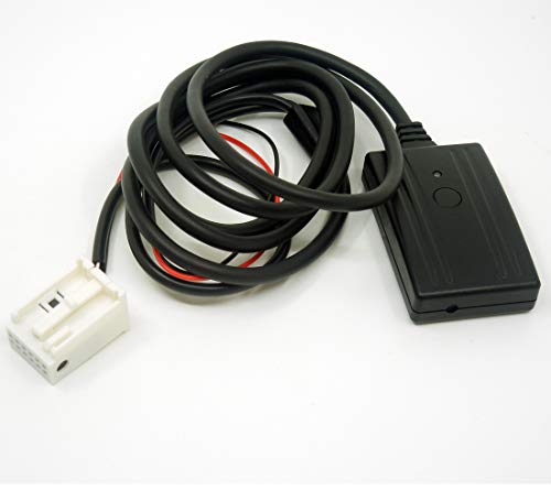 colorparts2016 Bluetooth 5.0 MIC Hands-Free Aux Cable Compatible with Peugeot 207 307 407 308 607 807 Citroen C2 C3 C4 C5 C6 RD4