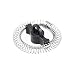 BSSTORE Batidor agitador mezclador espumador de leche MFR3 AT6066007500 compatible Ariete - Capuchino, café, Espuma, batidor