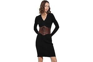 Dark Brown Corset for Halloween Costume