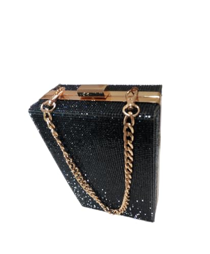 Image of Women Retro Crossbody Bag Rhinestone Fun Unique Evening Clutch Purses for Women
