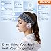Bluetooth Earbuds Wireless Ear Buds for Samsung Galaxy A17 A16 A36 5G S25 Ultra Z Fold 7 6 Flip 7 FE A26 A56 S24, 48H V5.3 Bluetooth Headphones with LED Display Charging Case IPX7 Waterproof Earphones