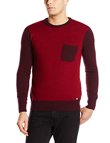 Dickies Men's Peyton Color-Block Contrast-Pocket Sweater