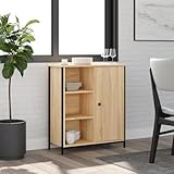 wzqwxhw credenza rovere sonoma 70x30x80 cm in legno multistratobuffet,tableware cabinet,cabinetssuitable for restaurants, kitchens and other dining places