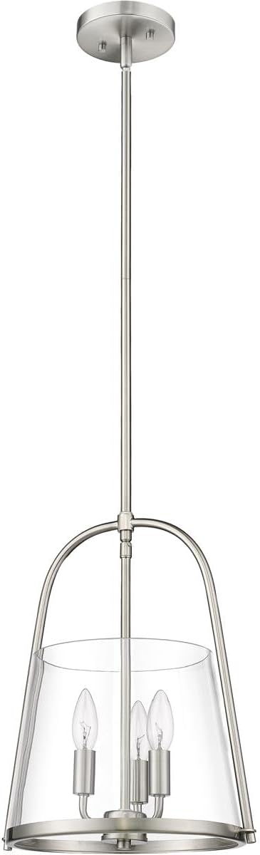 Z-Lite 3041P12-BN Archis Pendant, 3-Light 180 Total Watts, Brushed Nickel