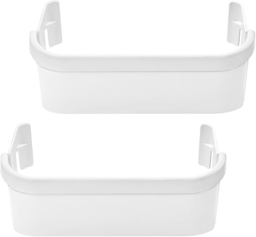 AMI PARTS 240351601 - Contenedor de basura para refrigerador, congelador, color blanco, marco lateral de repuesto para refrigerador Ken-more