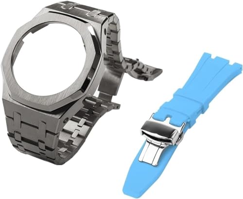 Boîtier de montre en métal Gen 5 antichoc avec bracelet élastomère FKM