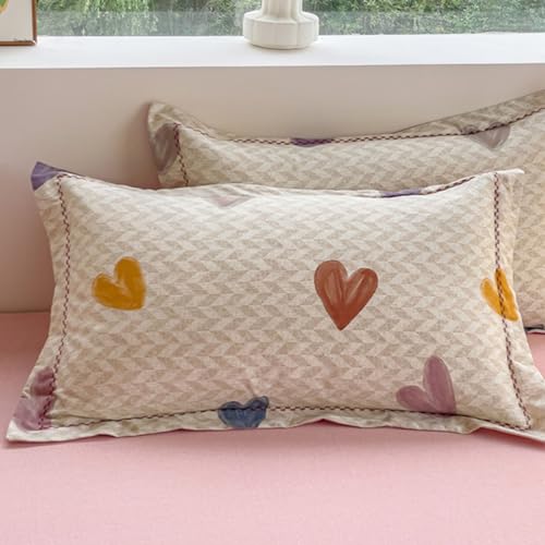 Housse de couette 100% coton de qualité supérieure pour lit double