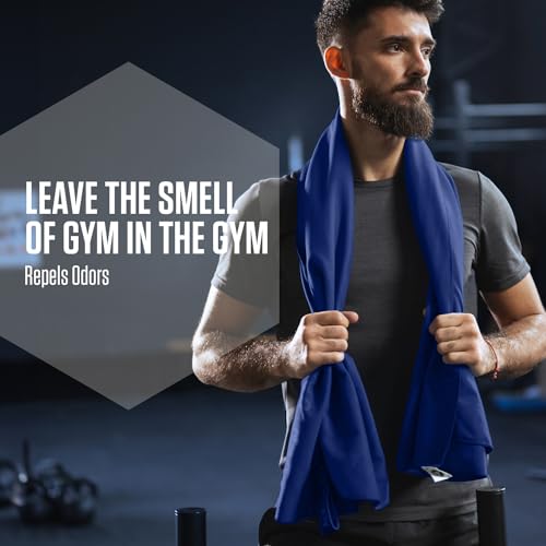 VENTURE-4TH-Quick-Dry-Towel-Microfiber-Travel-Towel-Ideal-for-Camping-Hiking-Backpacking-Gym-Lightweight-Fast-Drying-Travel-Towels-for-Body-Compact-Easy-to-Pack-Navy-Blue-Medium