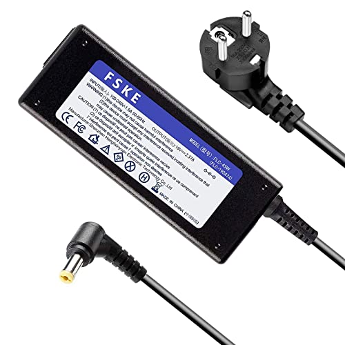 FSKE® 45W 19V 2.37A Laptop Netzteil Ladegerät für Acer Aspire E15 ES1 ES1-571 E5-573 R3 V5 V5-122P E5 V3 Serie AC Adapter, Fit for ADP-40PH BB Notebook EUR Power Supply, 5.5 * 1.7mm