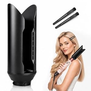 Glättungsaufsatz für Dyson Airwrap HS01 HS05 HS08 – AirSmooth Glättungsdüse für schnelles Styling mit Luftstrom, Anti-Frizz & glänzendem Finish ohne extreme Hitze (Gold)