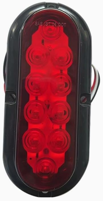 YUNCHI Trailer Lights, LED Trailer Tail Light Kit for Trucks, RVs, Boats, Campers, Utility Trailer