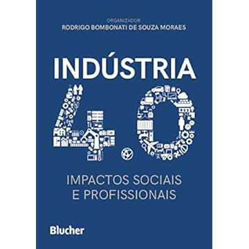 Capa do livro Indústria 4.0: Impactos Sociais e Profissionais
