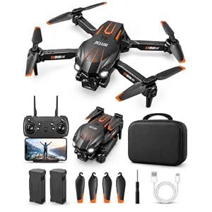 Drohne mit Kamera 4K für Kinder Anfänger,2 Akku Lange Flugzeit
