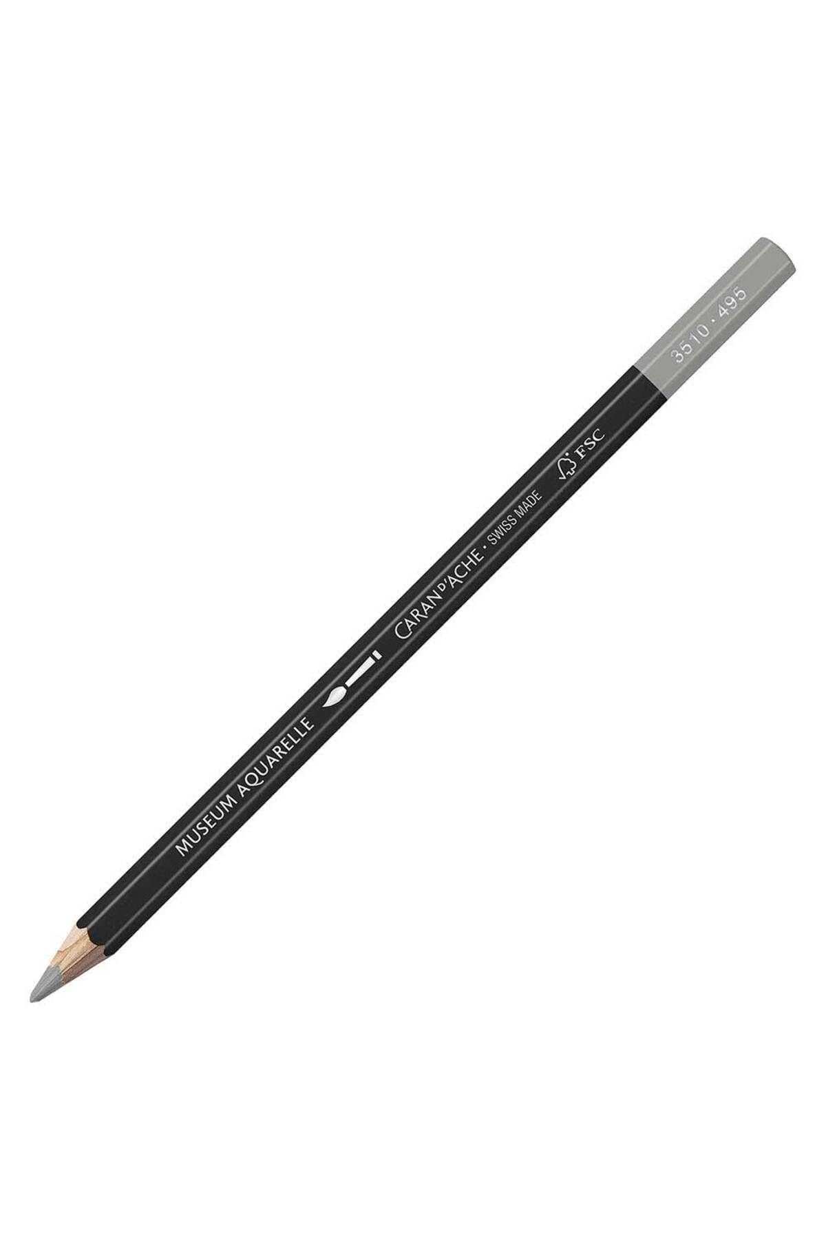 Caran d'AcheMuseum Aquarelle Pencil, Slate Grey (3510.495)