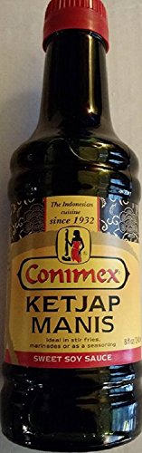 Conimex Ketjap Manis Indonesian Sweet Soy Sauce 8oz 240g