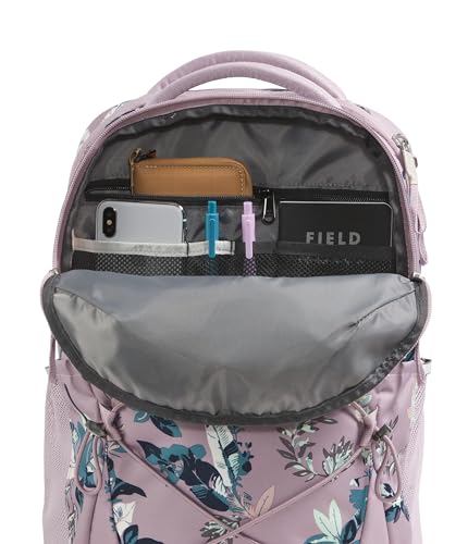 Image of The North Face Women's Every Day Jester Laptop Backpack, Ashen Purple Leaf Toss Print, One Size