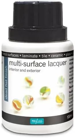 Polyvine - Multi Surface Lacquer - Dead Flat - 100ml