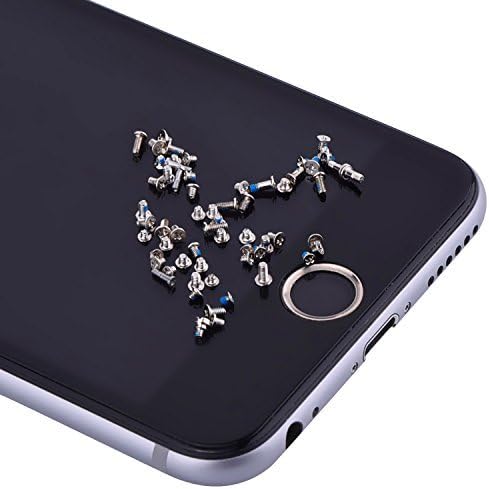 Mudder Full Screw Set Replacement with Bottom Screws Compatible with iPhone 6 4.7 Inch