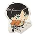 WENJZJ Attaque d'anime sur Titan Levi Ackerman Figure Cosplay Peluche Peluche Toy Mignon Poupée Soft Poupée Accueil Canapé Décor Collection Collection Peluche Enfants Cadeau 40cm-Eren Jäger