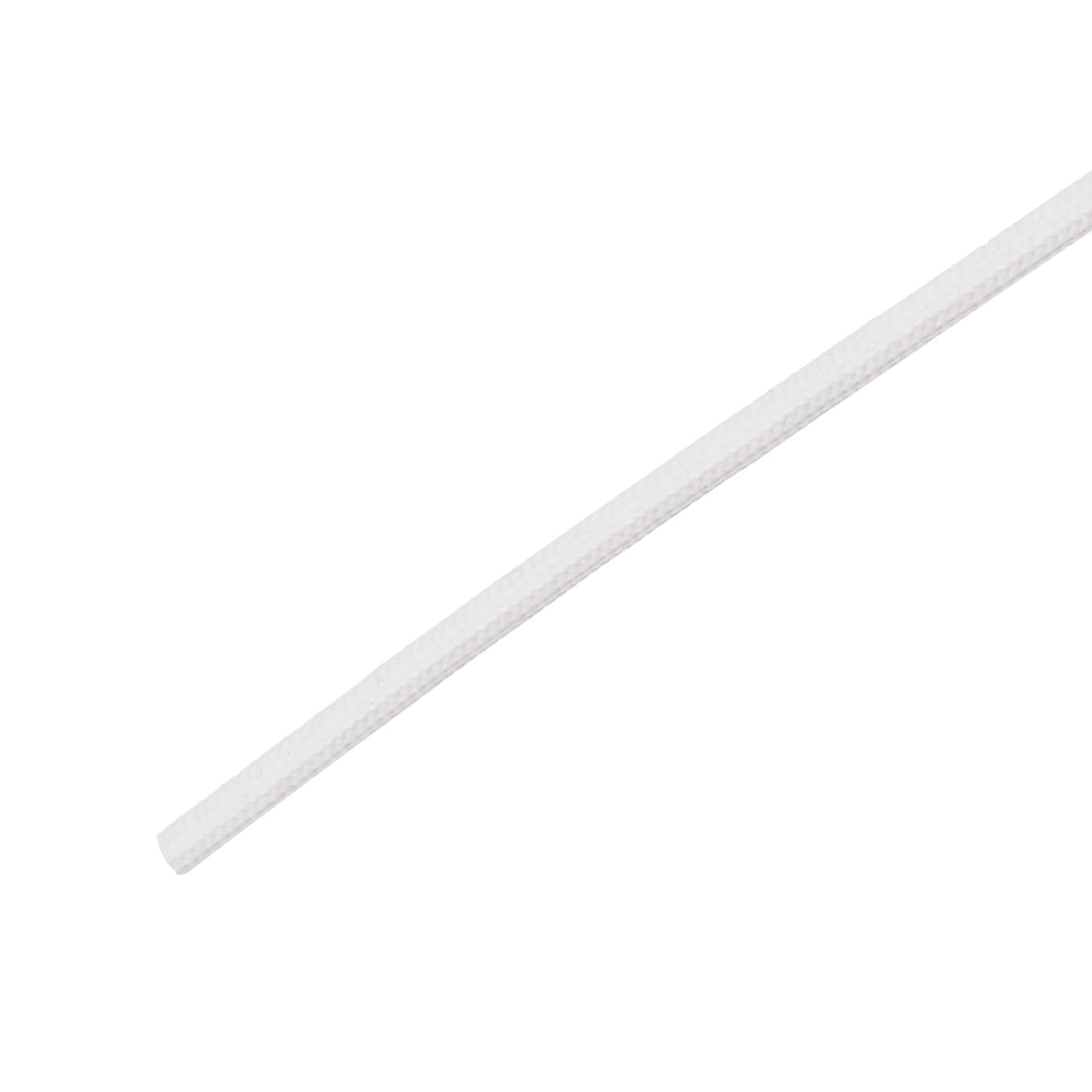 DMiotech 1Pcs 9m-1.5mm White Silicone Fiberglass High Temperature Sleeving Insulation Tubing for Cable Protection โ image 1