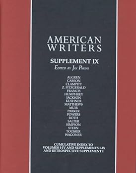 Hardcover American Writers : Supplement VIII Book