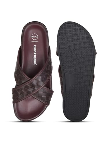 Image of Hush Puppies Mens Weave Mule Shoes