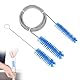 COZERI Reiniger Schlauchbürste,Rohrreinigungsbürste Set, Doppelseitige Edelstahl CPAP Schlauchreinigungsbürste für CPAP Schläuche, Masken, Aquarienrohre, 15mm und 19mm Durchmesser