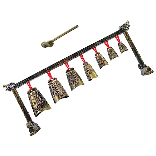 VANZACK Retro Home Decor Chime Bell Alloy Chimes for Festival Collectible Chinese Folk Instrument