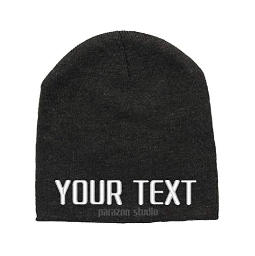 Toddler CAT Caterpillar Beanie Stocking Cap Black w/Logo hat Gift Toboggan ski