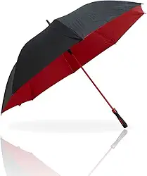 Guarda Chuva Abertura Automática Grande | Reforçado, Hiper Repelente à Água, Fibra de Vidro | Tecido Duplo, Proteção UV 100%, Resistente ao Vento | Perfeito para Chuva e Sol