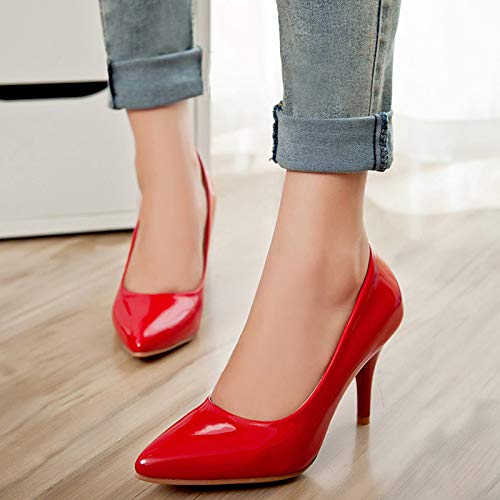 Women Fashion Pointed Toe Court Shoes Elegant Stilettos4