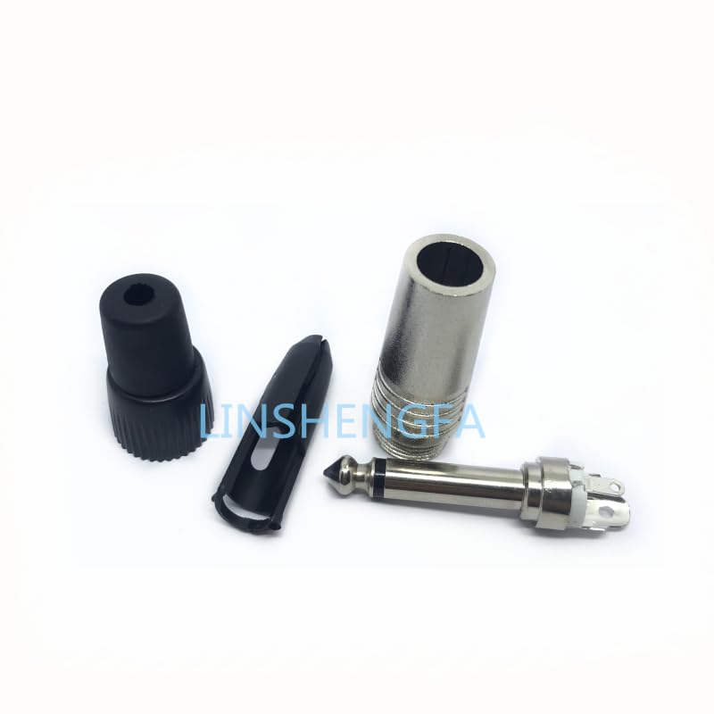 Wiring Connecting Terminals - 2-5pcs Original Quality for NP2C Mono Phone Plug 2 Pole 6.35 mm 6.5mm/6.3mm Stereo Jack Plug for DIY Cable Version - (Color: 5PCS)