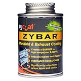 ZyCoat ZyBar 11004 High Temperature Coating - Midnight Black, 4 Ounce