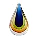 Gifts & Decor Art Glass Colored Decorative Table Top Teardrop Decor