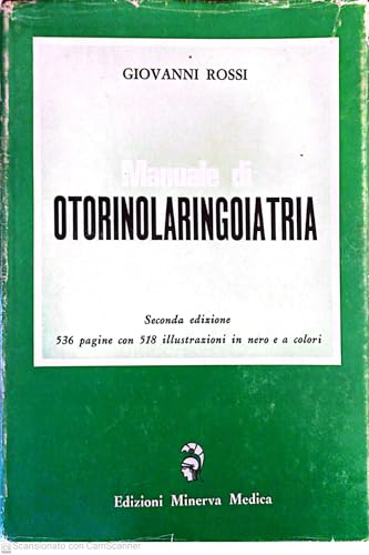 MANUALE DI OTORINOLARINGOIATRIA.