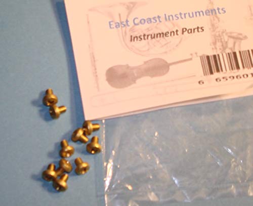 East Coast InstrumentsEast Coast Instruments Saxophone Key Guard screws for Yamaha models (10 brass screw pack)