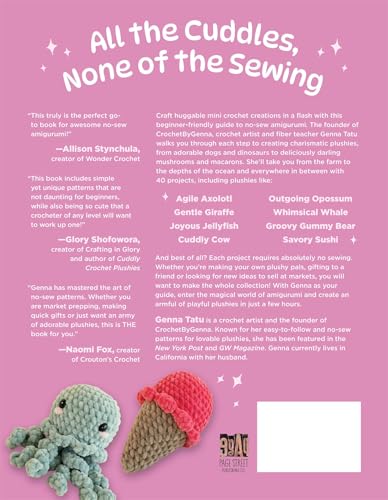 No-Sew Mini Amigurumi: 40 Crochet Patterns for Super Cute, Super Small Plushies - Image 2
