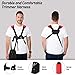 SUNMON Trimmer Shoulder Strap - Mower Trimmer Harness Strap Double Shoulder with Durable Nylon Belt Adjuestable for Brush Cutter or Gardenning for STIHL FS, KM Series String Trimmer (Dark Red)